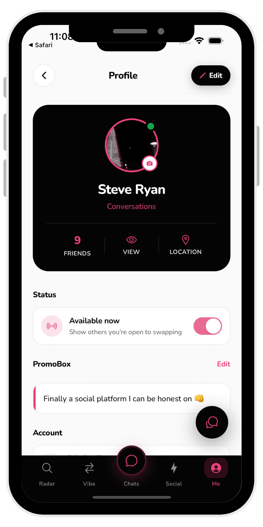 Radr Radar screenshot